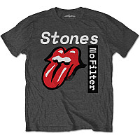 Rolling Stones tričko, No Filter Text Charc, pánske