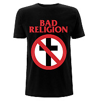 Bad Religion tričko, Classic Buster Cross Black, pánske