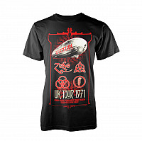 Led Zeppelin tričko, UK Tour 71, pánske