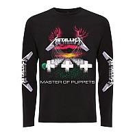 Metallica tričko dlhý rukáv, MOP Black, pánske