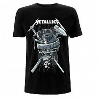Metallica tričko, History White Logo Black, pánske