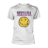 Nirvana tričko, Xerox Smiley White, pánske