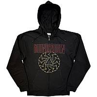 Soundgarden mikina, Spiral & Logo Zipped Black, pánska
