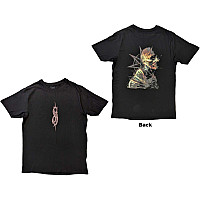 Slipknot tričko, Skeleton & Pentagram BP Black, pánske