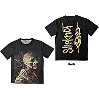 Slipknot tričko, Profile Sublimation Print & Back Print Black, pánske