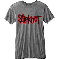 Slipknot tričko, Logo Burnout Grey, pánske