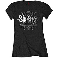 Slipknot tričko, Logo Star Diamante Girly, dámske