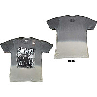 Slipknot tričko, Barcode Photo Dip Dye Wash BP Grey, pánske