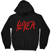 Slayer mikina, Distressed Logo Black, pánska