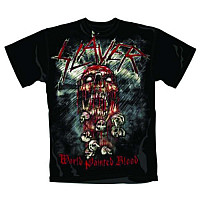 Slayer tričko, World Painted Blood Skull, pánske