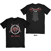Slayer tričko, Hell Awaits Tour BP Black, pánske