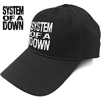 System Of A Down šiltovka, Stacked Logo Black