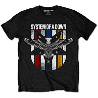 System Of A Down tričko, Eagle Colours, pánske