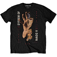 System Of A Down tričko, Pharoah Black, pánske
