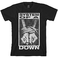 System Of A Down tričko, Ensnared Black, pánske