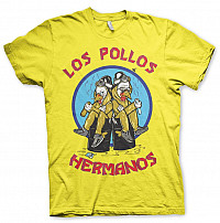 Breaking Bad tričko, Walter & Jesse Hermanos Yellow, pánske