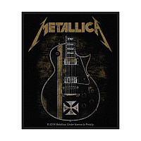 Metallica nášivka 100 x100 mm, Hetfield Guitar