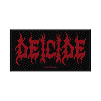 Deicide tkaná nášivka PES 100 x 35 mm, Logo