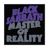 Black Sabbath tkaná nášivka PES 100x100 mm, Master Of Reality