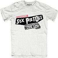 Sex Pistols tričko, Filthy Lucre Japan BP White, pánske