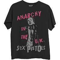 Sex Pistols tričko, Anarchy in the UK Black, pánske