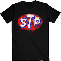 Stone Temple Pilots tričko, Red Logo Black, pánske