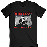 Thin Lizzy tričko, Live & Dangerous Black, pánske