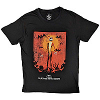 The Nightmare Before Christmas tričko, Jack Orange Sun & Logo Black, pánske