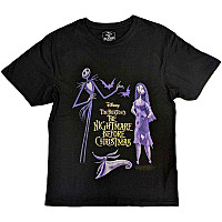 The Nightmare Before Christmas tričko, Purple Characters V.2 Black, pánske