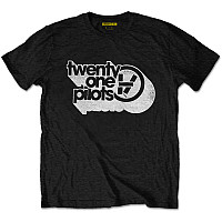 Twenty One Pilots tričko, Vessel Vintage Black, pánske