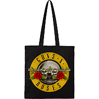 Guns N Roses nákupná taška 420x10x370 mm, Roses Logo Organic Cotton Black