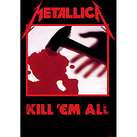 Metallica textilný banner 70cm x 106cm, Kill Em All
