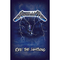 Metallica textilný banner 70cm x 106cm, Ride The Lightning
