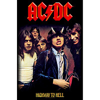 AC/DC textilný banner 70cm x 106cm, Highway To Hell