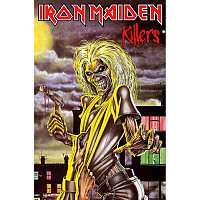 Iron Maiden textilný banner 68cm x 106cm, Killers