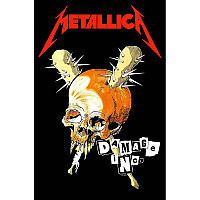 Metallica textilný banner 70cm x 106cm, Damage Inc. Black