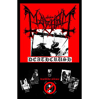Mayhem textilný banner 70cm x 106cm, Deathcrush