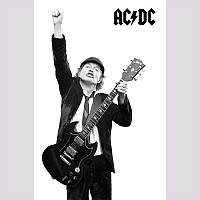 AC/DC textilný banner 70cm x 106cm, Angus Poster White