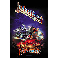 Judas Priest textilný banner PES 70cm x 106cm, Painkiller