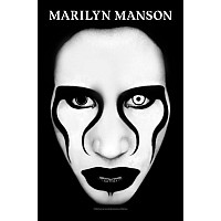 Marilyn Manson textilný banner 68cm x 106cm, Deviant Face