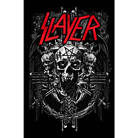 Slayer textilný banner 70cm x 106cm, Demonic