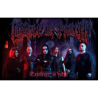 Cradle Of Filth textilný banner PES 70cm x 106cm, Existence Is Futile