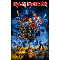 Iron Maiden textilný banner 70cm x 106cm, England