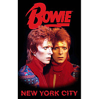 David Bowie textilný banner 70cm x 106cm, New York City
