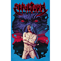 Sepultura textilný banner PES 70cm x 106cm, Schizophrenia