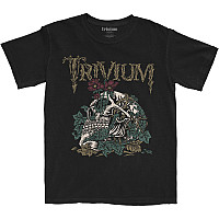 Trivium tričko, Skelly Flower Black, pánske