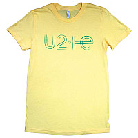 U2 tričko, Brazil Logo Babydoll Yellow, dámske