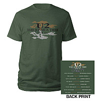 U2 tričko, Joshua Tree Logo 2017 BP Green, pánske
