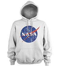 NASA mikina, Washed Insignia White, pánska