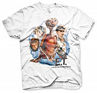 E.T. Mimozemšťan tričko, Retro Poster, pánske